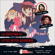 Announced discussion about Little Witch Academia's origin in Studio Trigger X Convention Jonetsu 666 Event 2.jpg (205 KB) Ditto