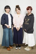 Michiyo Murase, Megumi Han, and Fumiko Orikasa during interview pertaining Chamber of Time game from Dengeki Online 3.jpg (636 KB) Ditto