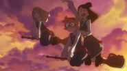 Akko waves the newly hatched Pappiliodya swarm goodbye LWA 02