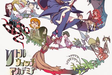 Little Witch Academia MOVIE  Pósteres ilustraciones, Pósteres vintage, Lwa  anime