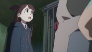 Akko asks whether Shooting Star indeed able to flew very fast as described LWA 03