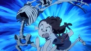 Akko vs. Running Skeleton