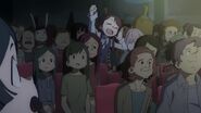 Barbara notices Akko loudly cheering Lotte 2 LWA 04