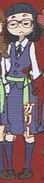 Gaëlle seen in page 125 of Little Witch Academia Chronicles