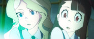 Diana and Akko see Shiny Rod unexpectedly glows LWA 02