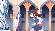 Akko being used as guinea pig for another experiment