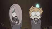 Lotte and Sucy shocked by Akko's unexpected discovery LWA OVA