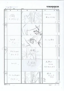 Storyboard of Croix shows up seemingly to help Chariot in working on new idea for her show LWA 23.jpg (120 KB) Storyboard of Croix shows up seemingly to help Chariot in working on new idea for her show