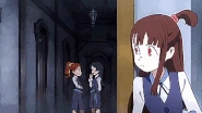 Akko using Metamorphosis Magic to tranform into Diana