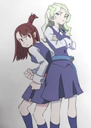 Akko and Diana by Arai Hiroki