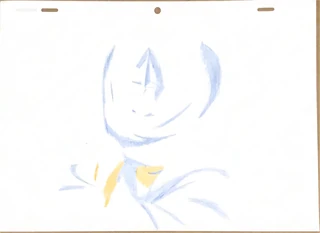 Backside of Raw in-between frame of Shiny Chariot about to greet her guests