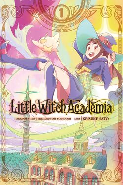 Little witch academia クリエイターズスケッチブック Little Witch Academia Creator's Sketchbook Review: Short