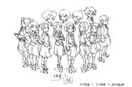 Background Characters Concept Design LWA