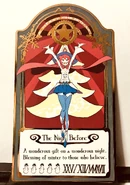Front of the Limited Shiny Chariot Christmas card from Yusuke Yoshigaki’s gallery exhibition