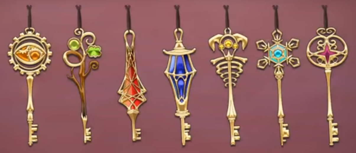 Source Japanese Anime Fairy Tail Keychain set of 18 Golden Zodiac Keys Ring  Pendant Charms Keychain toy on m.alibaba.com