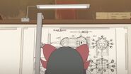 Constanze with blueprint of Stanship with working name Grand Hunter Ghost Busters LWA 18