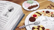 Akko messing up her magical baking.