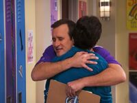 Joey Pete hugging