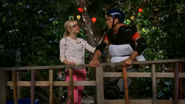 Maddie and Josh in Treehouse