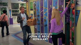 Josh and Maddie at her Locker