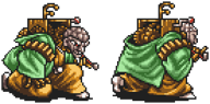Puppetmaster Gennai's in game sprite (SFC)