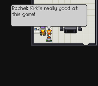 Rachel enjoys Kirk.png (4 KB) Rachel watches Kirk playing Captain Square