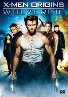X-Men Origins Wolverine 2009 DVD Cover