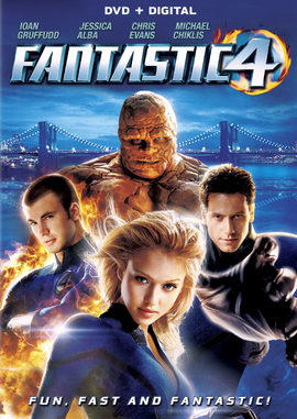 Fantastic Four 2005 DVD Cover