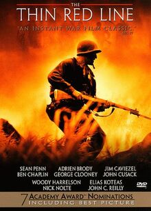 The Thin Red Line 1998 DVD Cover
