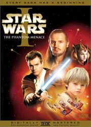 Star Wars Episode I The Phantom Menace 1999 DVD Cover