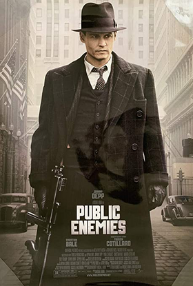 Public Enemies 2009 Poster