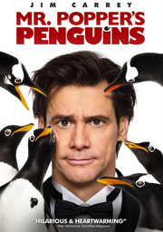 Mr. Popper's Penguins 2011 DVD Cover