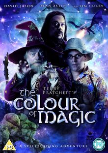 Terry Pratchett's The Colour of Magic DVD Cover
