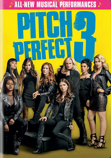 Pitch Perfect 3 2017 DVD Cover