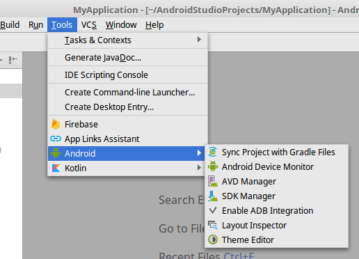 Avd manager mac os