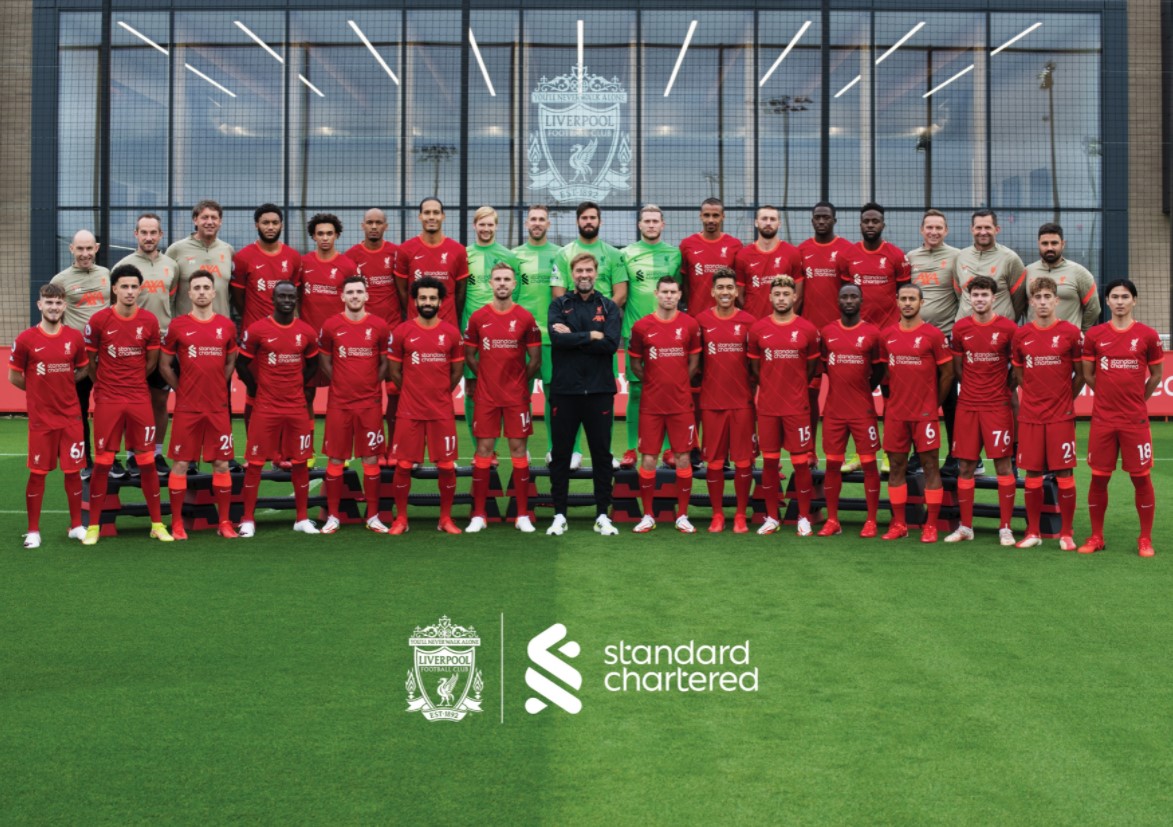 Liverpool FC - Prontos para 2021/22 😍 Vai colocar o nome