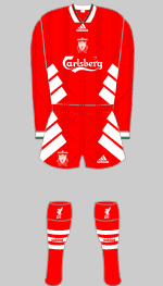liverpool 1993 kit