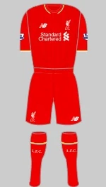 past liverpool kits