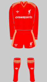 liverpool 1986 kit