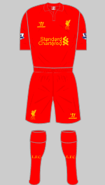 first ever liverpool kit