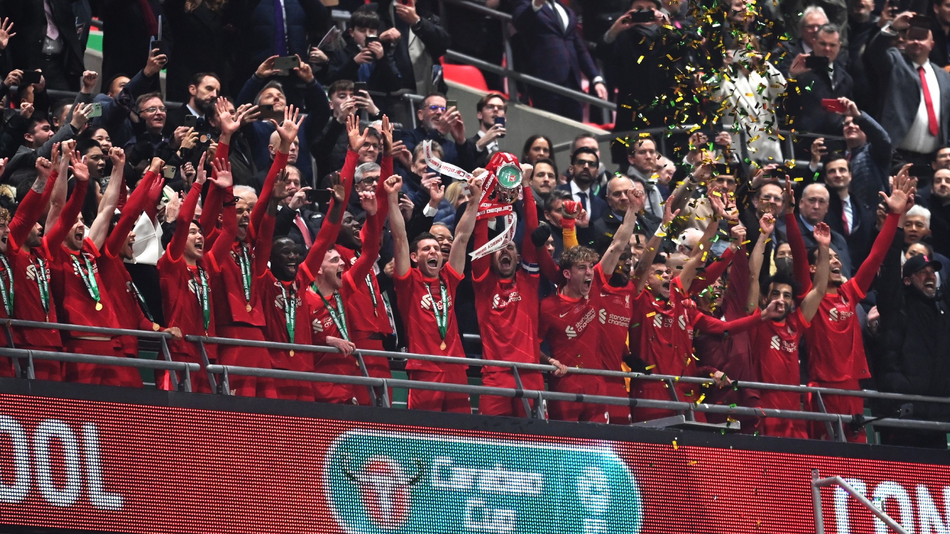 Liverpool win 2022 English FA Cup