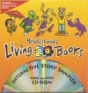 The front of the 1993 Sampler CD-ROM slip cover