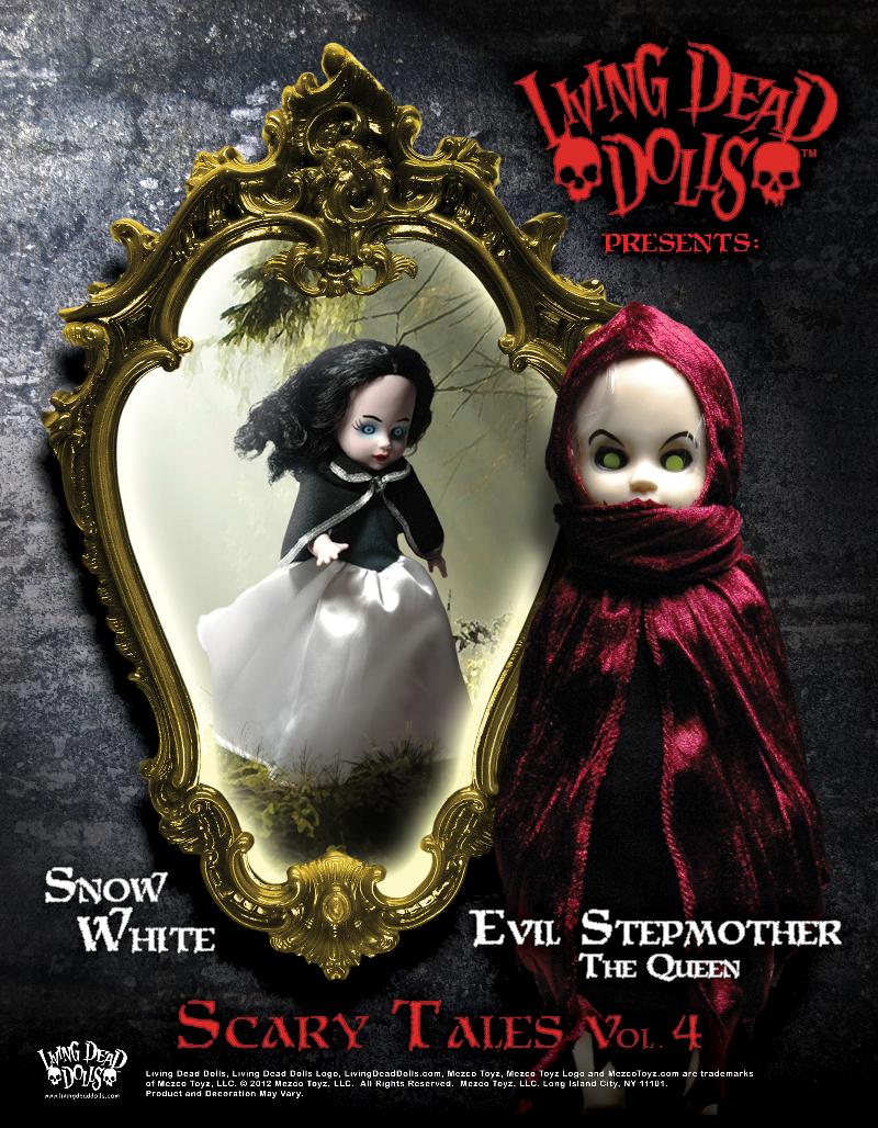 Living Dead Dolls Scary Tales #4 Snow White: Evil Stepmother The Queen