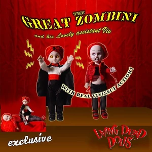 The Great Zombini and Viv | Living Dead Dolls | Fandom