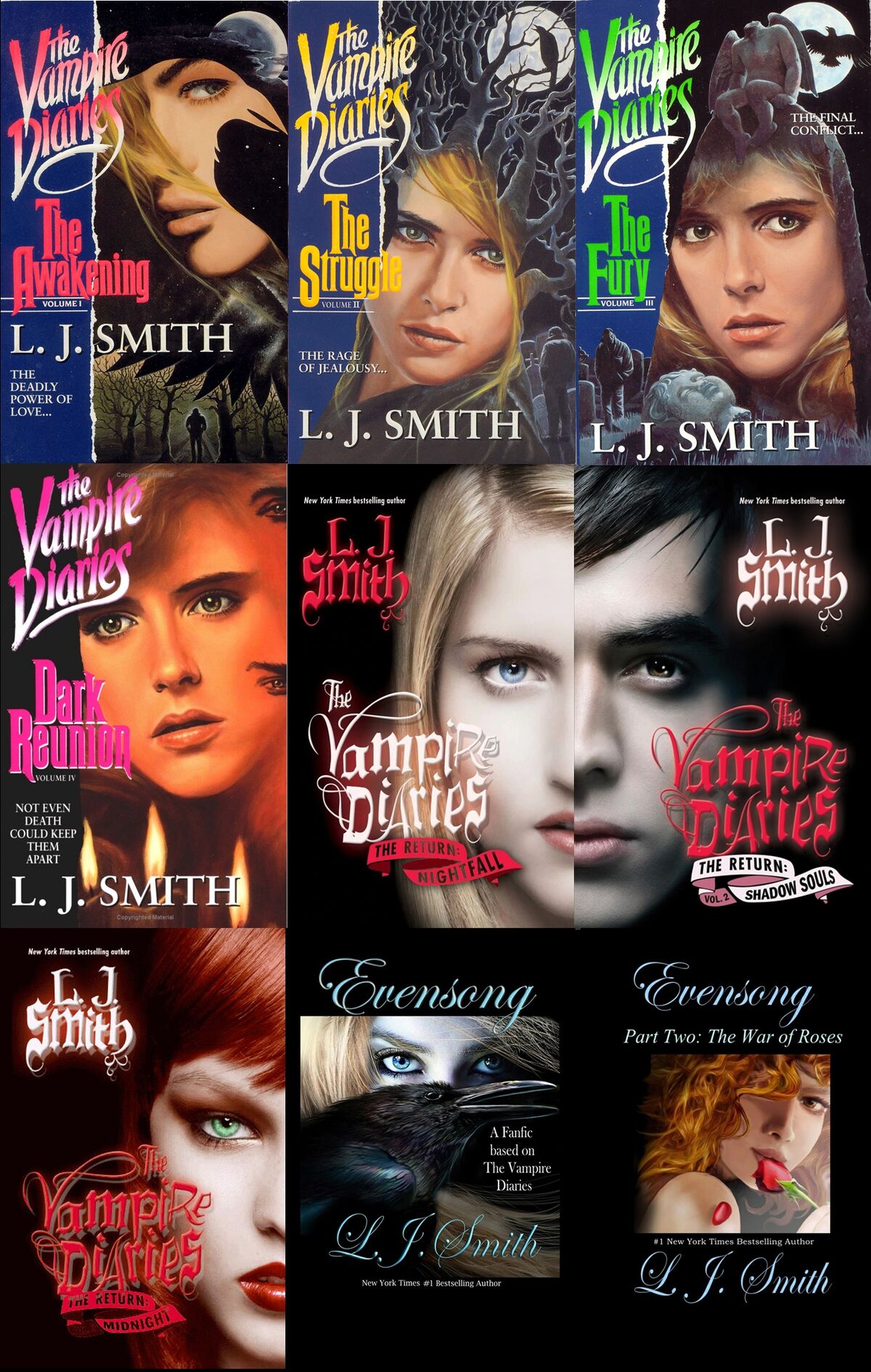 Diarios de Vampiros (saga), Wiki LJSmith