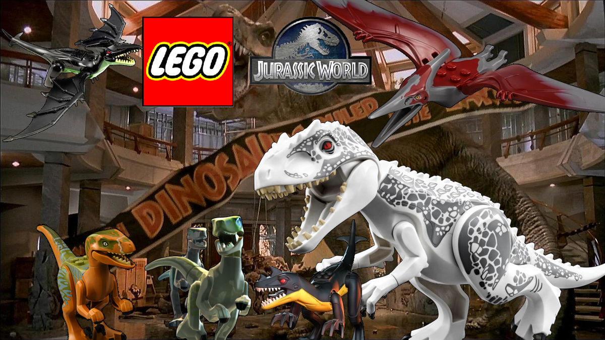 Lego jurassic world, Lego jurassic world dinosaurs, Jurassic world wallpaper