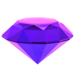 Chaos Emerald 紫　7034 Sonic The Hedgehog Light Pink Chaos Emerald 2