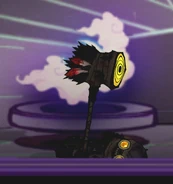 鎮圧完了 自身の武器で貫かれる