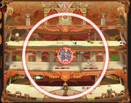 リング状の波動を放つ白夜