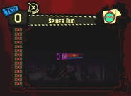 Spider Bud confronting an Agent